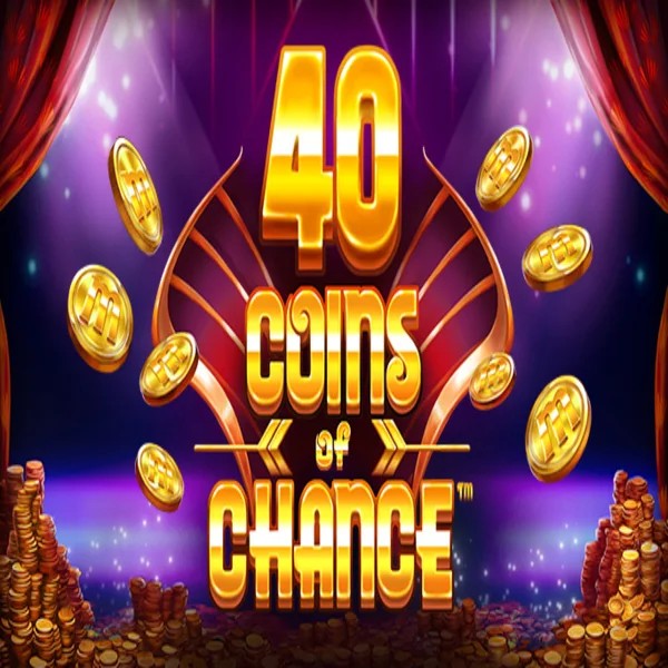 Official Slots logo: 40 Coins of Chance by SYNOT Games at Crowngold Casino