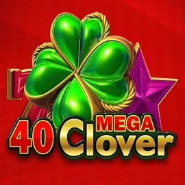 Official Slots logo: 40 Mega Clover by Amusnet Interactive at Crowngold Casino