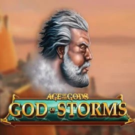 Age Of The Gods: God of Storms by Playtech, showcased at crowsngold.com – game logo