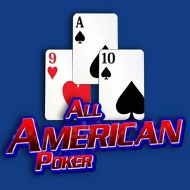 Table Games logo of All American Poker from RTG (Reel Time Gaming) at Crowngold Casino