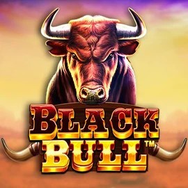 Black Bull slot logo by Pragmatic Play at Crowngold Casino