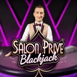 Official Live Casino logo: Blackjack Salon Privé by Ezugi at Crowngold Casino
