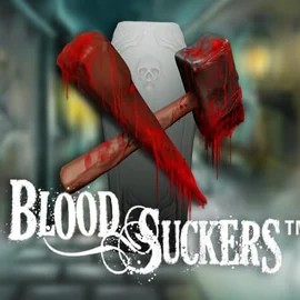 Logo of Blood Suckers from NetEnt at Crowngold Casino