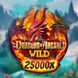 Dragons of Arcane Wild slot icon by Foxium, available at Crowngold Casino