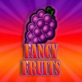 Fancy Fruits slot logo by Gamomat at Crowngold Casino