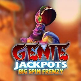 Genie Jackpots: Big Spin Frenzy logo by Blueprint Gaming at Crowngold Casino