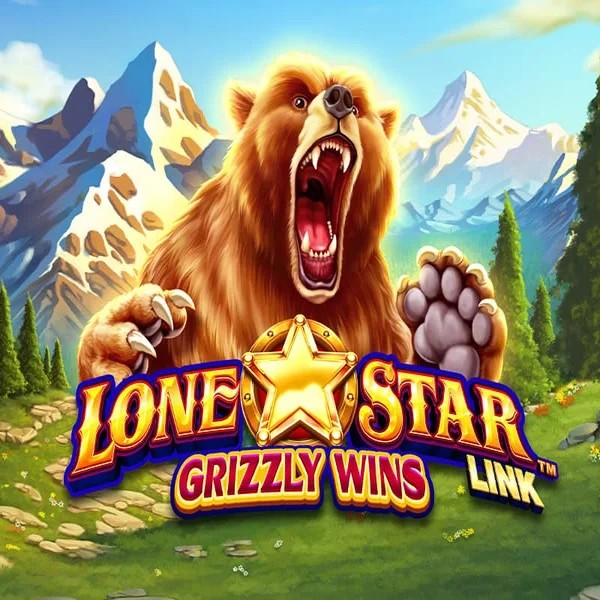 Official Slots logo: Lone Star Link Grizzly Wins by Greentube at Crowngold Casino