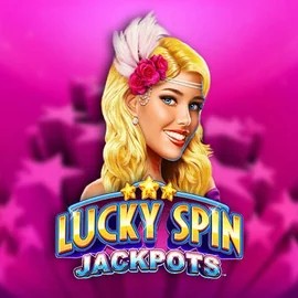 Lucky Spin Jackpots by Novomatic, showcased at crowsngold.com – game logo