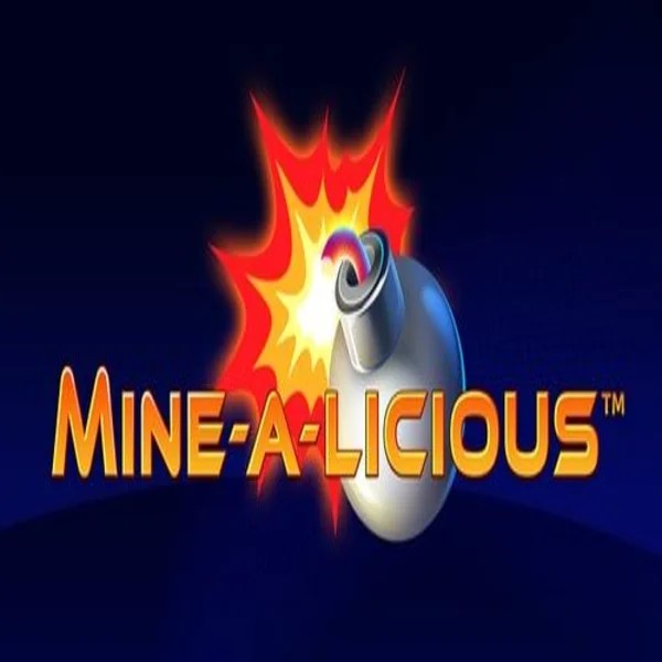 Mine a Licious online game logo by Playtech on crowsngold.com