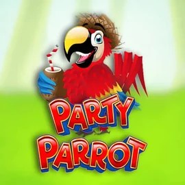 Try Party Parrot slot by Rival on crowsngold.com – logo image