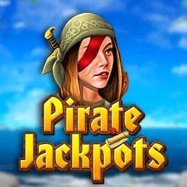 Pirate Jackpots logo by Belatra Games Crowngold Casino