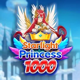 Starlight Princess 1000 slot logo by Pragmatic Play at Crowngold Casino
