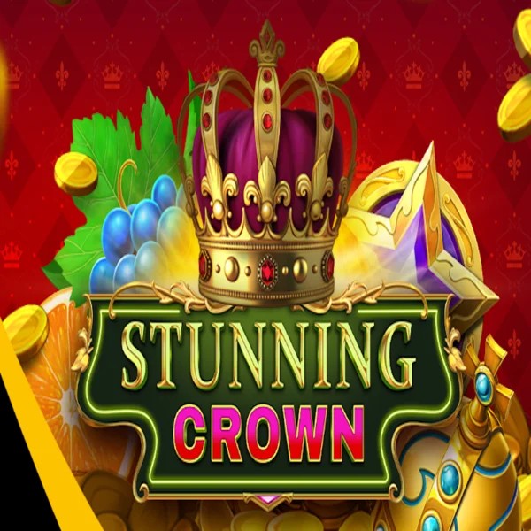 Official Slots logo: Stunning Crown by BF Games at Crowngold Casino