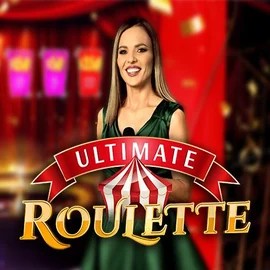 Ultimate Roulette logo – Live Casino by Ezugi at Crowngold Casino