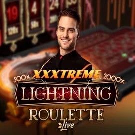 XXXtreme Lightning Roulette slot visual from Evolution available on crowsngold.com
